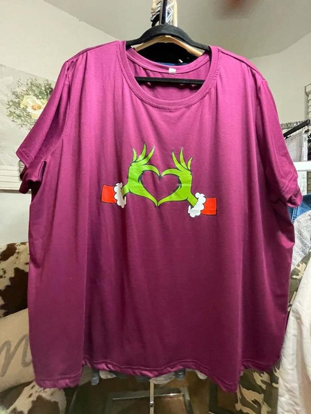 Women’s Grinch Shirt 4X